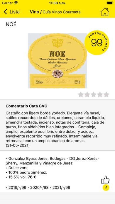 Guía Vinos Gourmets 2022 Pro App screenshot #4