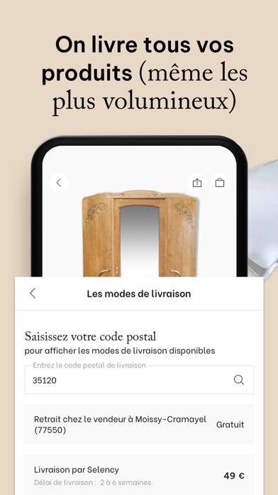 Selency : Brocante à la maison Capture d'écran de l'application