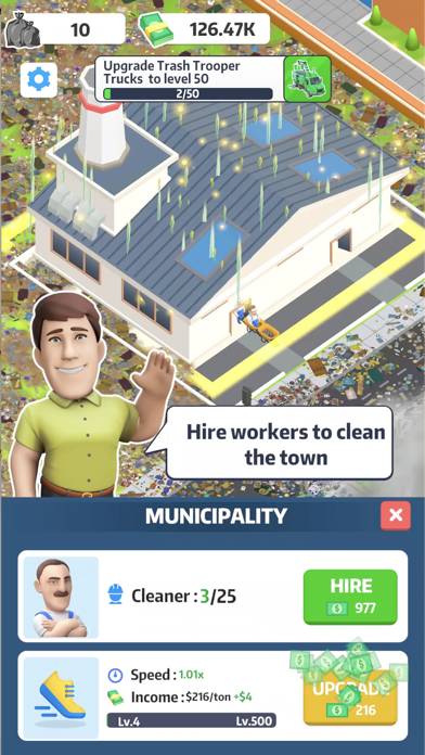 Trash Town Tycoon ! App skärmdump #5