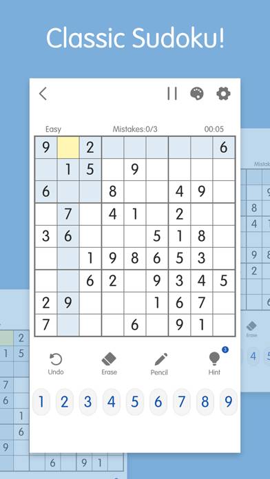 Sudoku: Classic Sudoku Puzzle! Uygulama ekran görüntüsü #1