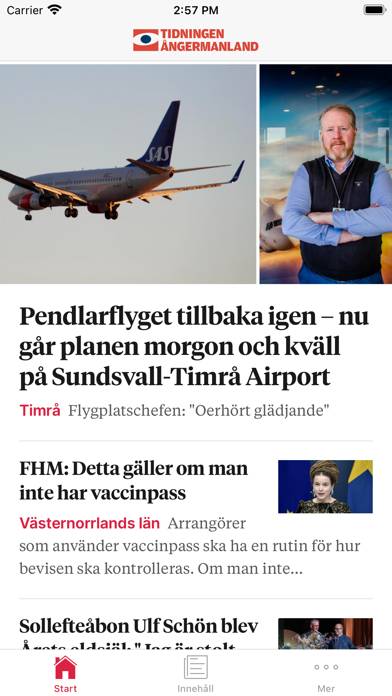 Tidningen Ångermanland App screenshot #1