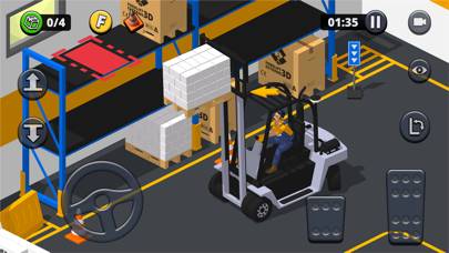 Forklift Extreme Simulator App screenshot #4