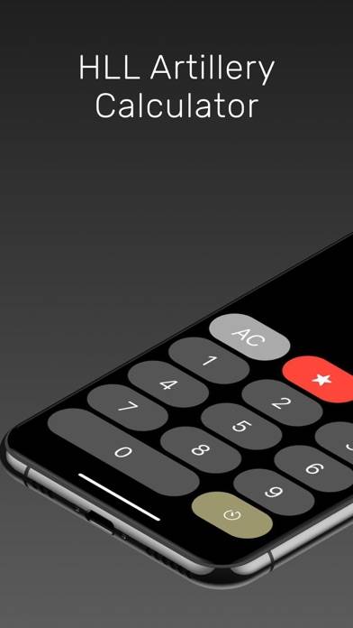 HLL Artillery Calculator App screenshot #1