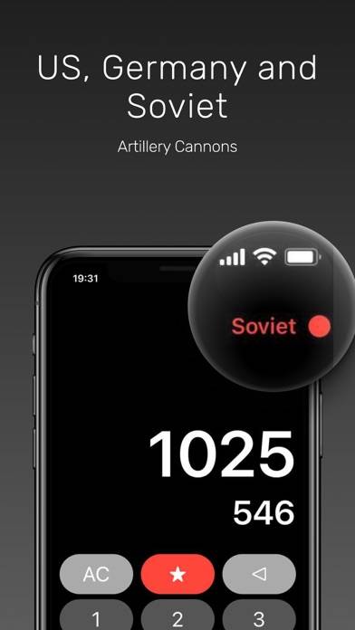 HLL Artillery Calculator Capture d'écran de l'application #6