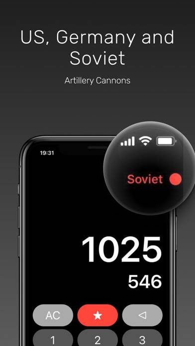 HLL Artillery Calculator App skärmdump #6