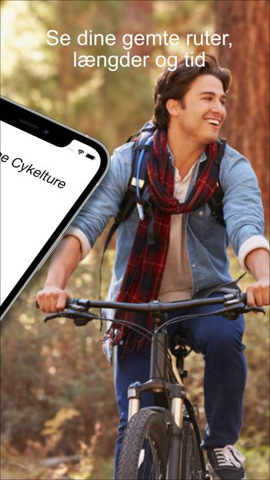 Measure your bike rides App screenshot #2