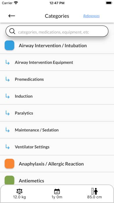 Pedi STAT EMS Capture d'écran de l'application