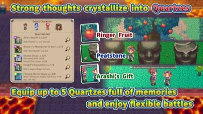 RPG Gale of Windoria schermata del gioco