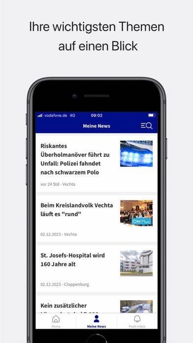 OM Online App-Screenshot