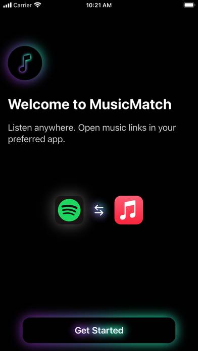MusicMatch: Listen Anywhere Captura de pantalla de la aplicación #1