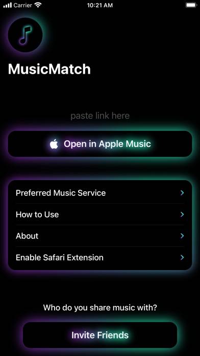 MusicMatch: Listen Anywhere App skärmdump #3