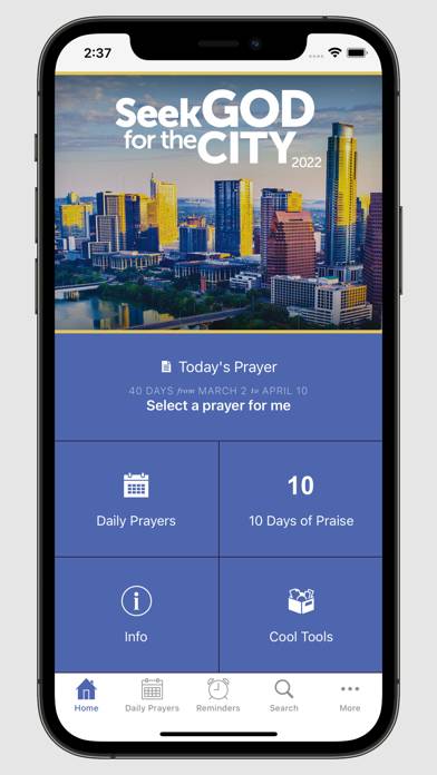 Seek God for the City 2022 App screenshot #1
