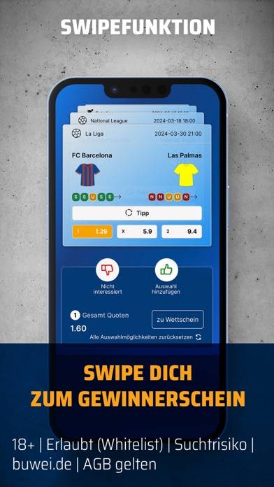 Bet3000 Sportwetten App-Screenshot #6