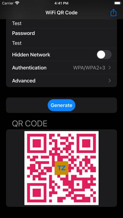 WiFi QR-Code App screenshot #4