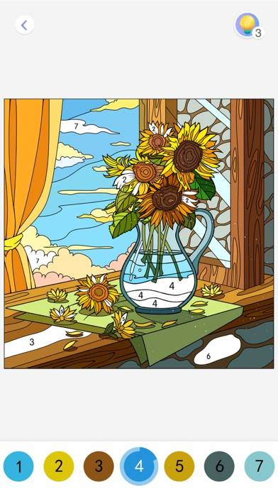 Daily Coloring by Number screenshot