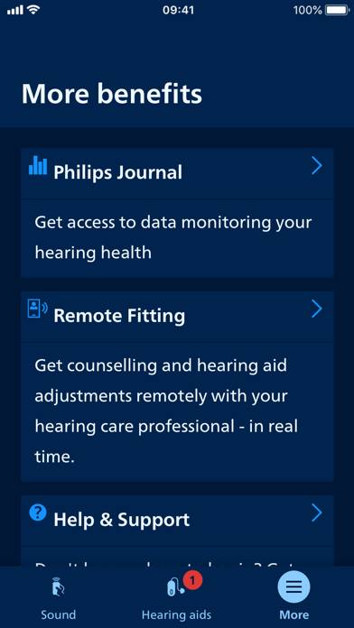 Philips HearLink 2 App screenshot #5