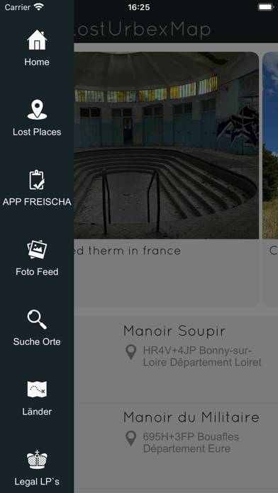 Lost Urbex Map App-Screenshot #2