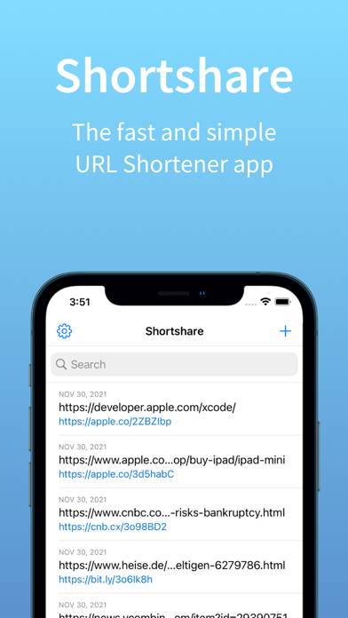 Shortshare Capture d'écran de l'application #1