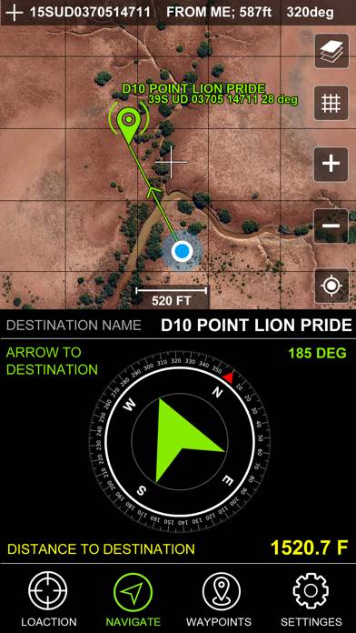 GPS Waypoint Navigation Z9 Schermata dell'app #2