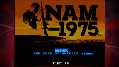 Nam-1975 Aca Neogeo captura de pantalla