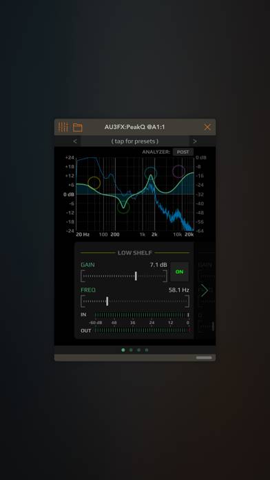 AU3FX:PeakQ Captura de pantalla de la aplicación #1