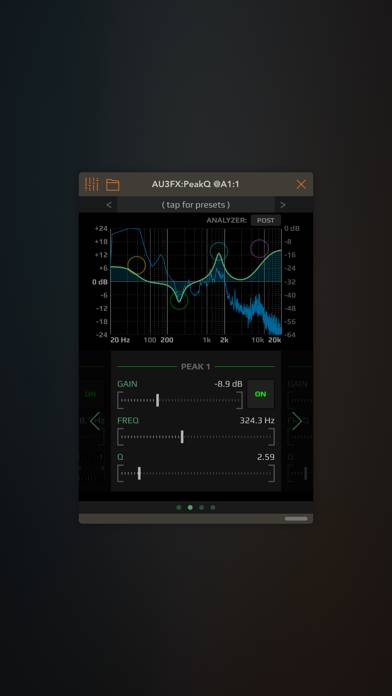 AU3FX:PeakQ App-Screenshot #2