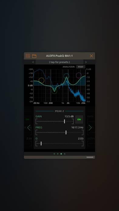 AU3FX:PeakQ Captura de pantalla de la aplicación #3