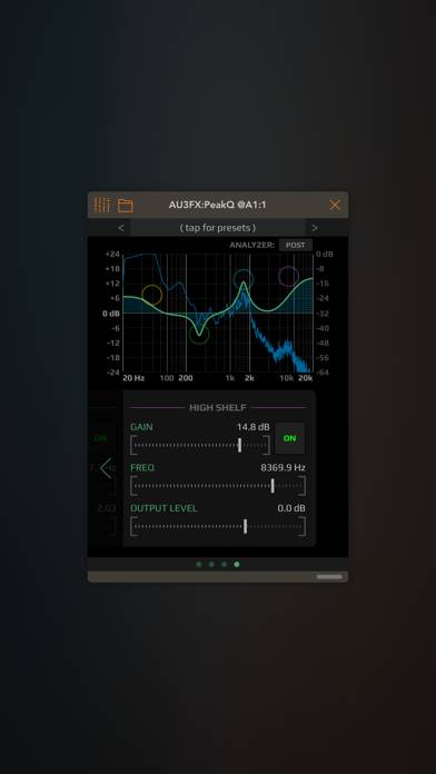 AU3FX:PeakQ Captura de pantalla de la aplicación #4