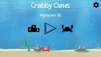 Crabby Claws Capture d'écran de l'application #1