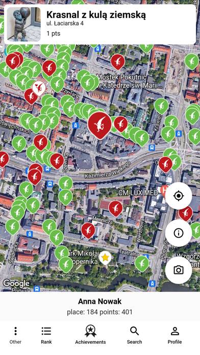 Wrocław Dwarfs App screenshot #1