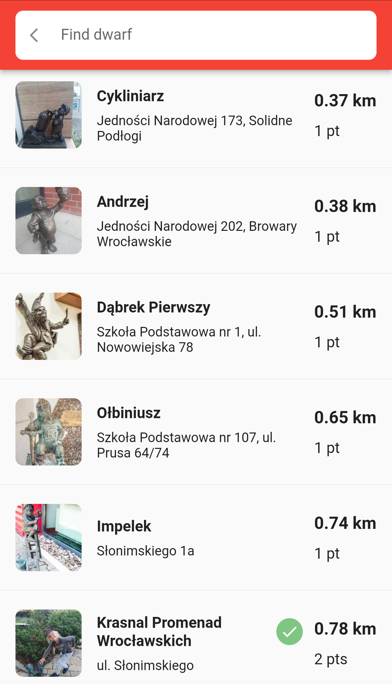 Wrocław Dwarfs App screenshot #6