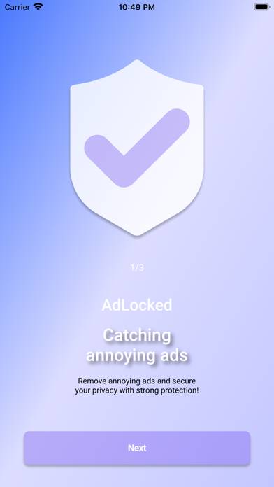 Adlocked – No Ads Web Browsing Capture d'écran de l'application #2