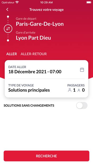 Trenitalia France Capture d'écran de l'application #2