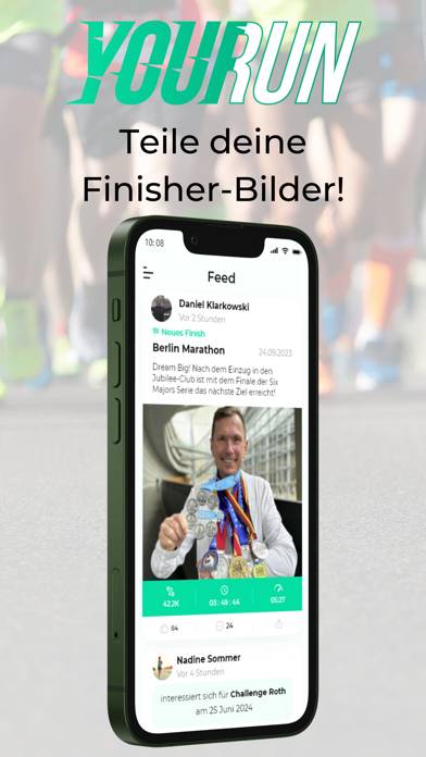 Your Run – Wettkampfcommunity App-Screenshot