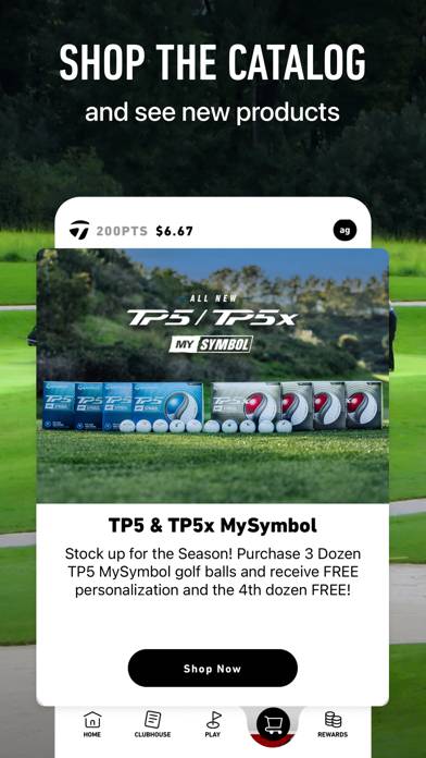 TaylorMade Golf App screenshot