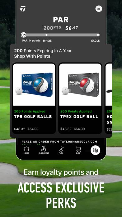 TaylorMade Golf App screenshot