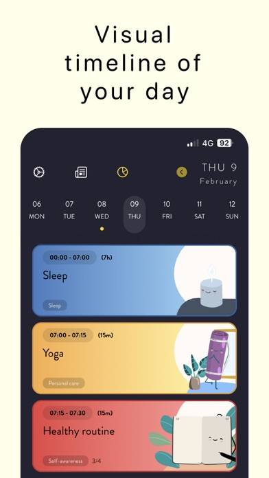 Moleskine Balance Day Planner Schermata dell'app #1