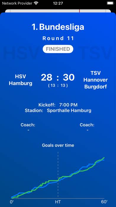 Handball Scores Live App-Screenshot #2
