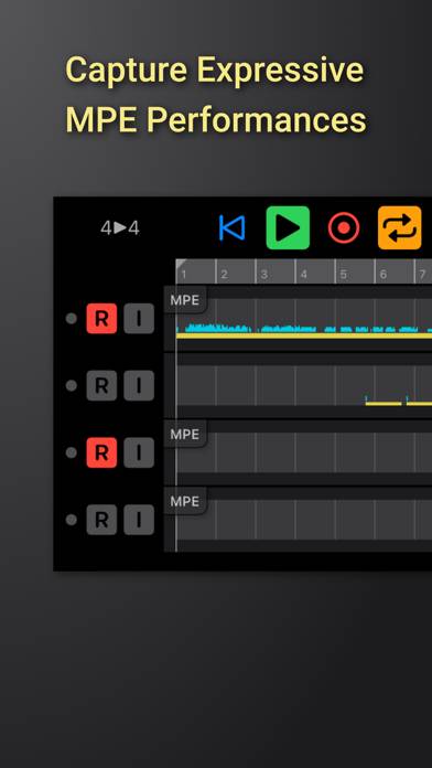 MIDI Tape Recorder App-Screenshot #3