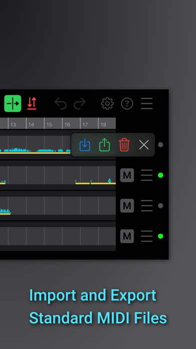 MIDI Tape Recorder App screenshot #4