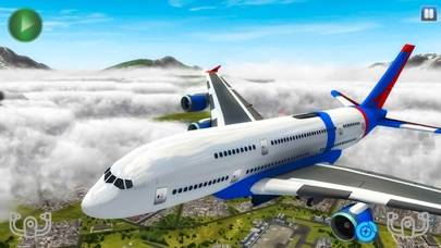 Passenger Aeroplane Fly Games Скриншот приложения #2