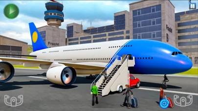Passenger Aeroplane Fly Games Скриншот приложения #4