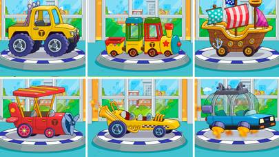 Car game for kids Скриншот приложения #3