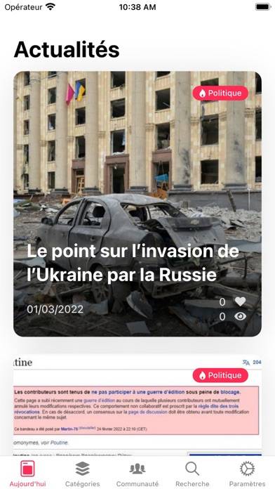 Le Quotidien de La Reunion App screenshot