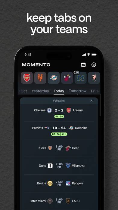 Momento: Sports Scrapbook App-Screenshot #4