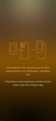 Solar Snap App-Screenshot