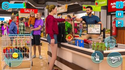 Supermarket Cashier Girl Games Captura de pantalla de la aplicación #4