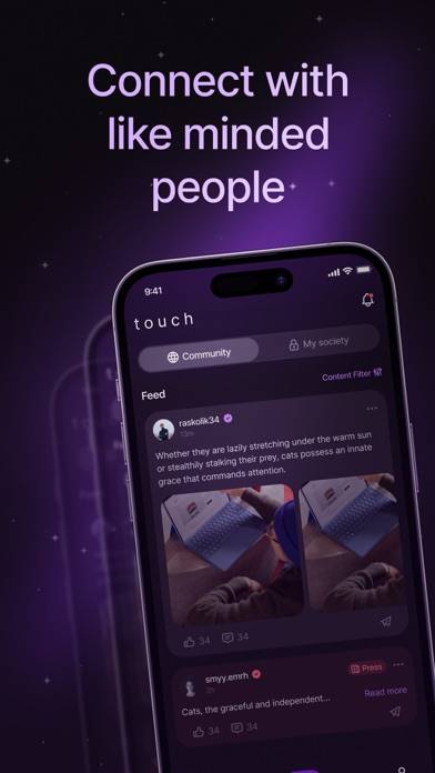 Touchapp - Meaningful Sharing screenshot