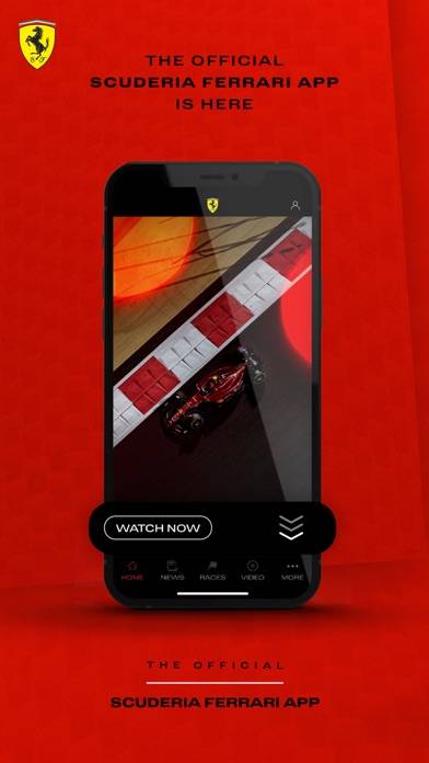 Scuderia Ferrari Schermata dell'app #1