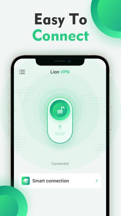 Lion VPN App screenshot #1